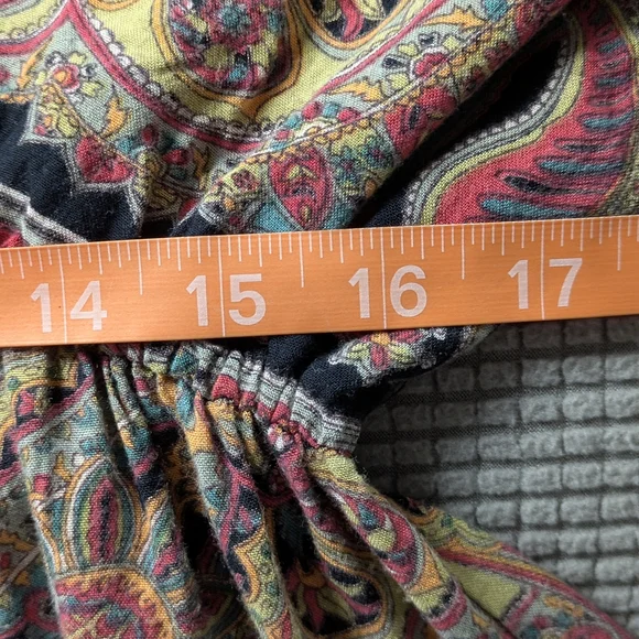 Angie Paisley Print Dress. M - Picture 6 of 9